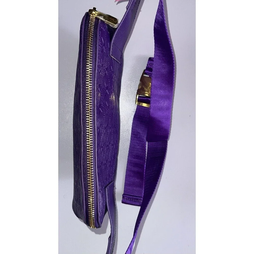 Jeffree Star Purple Waist Fanny Pack Cosmetic Bag Blood Lust Collection NWT
